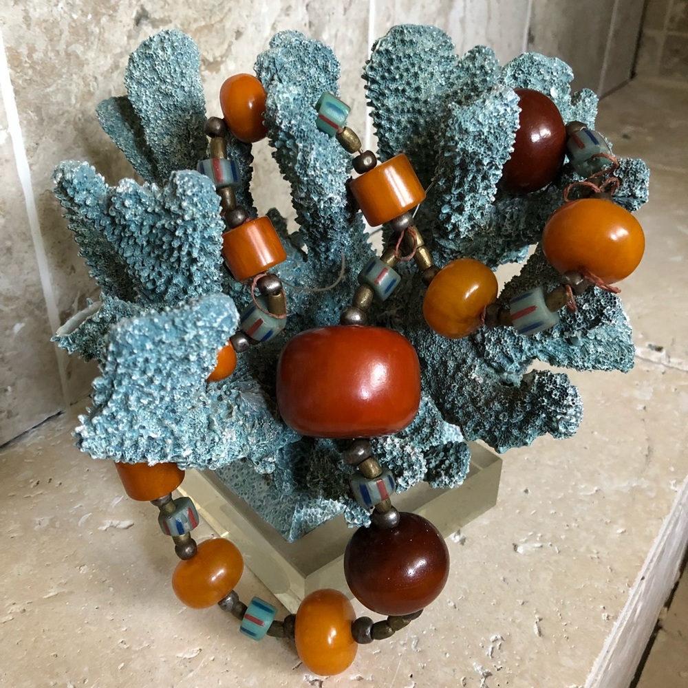 NATURAL BALTIC AMBER BUTTERSCOTCH EGG YOLK BEADS - Picture 2 of 6